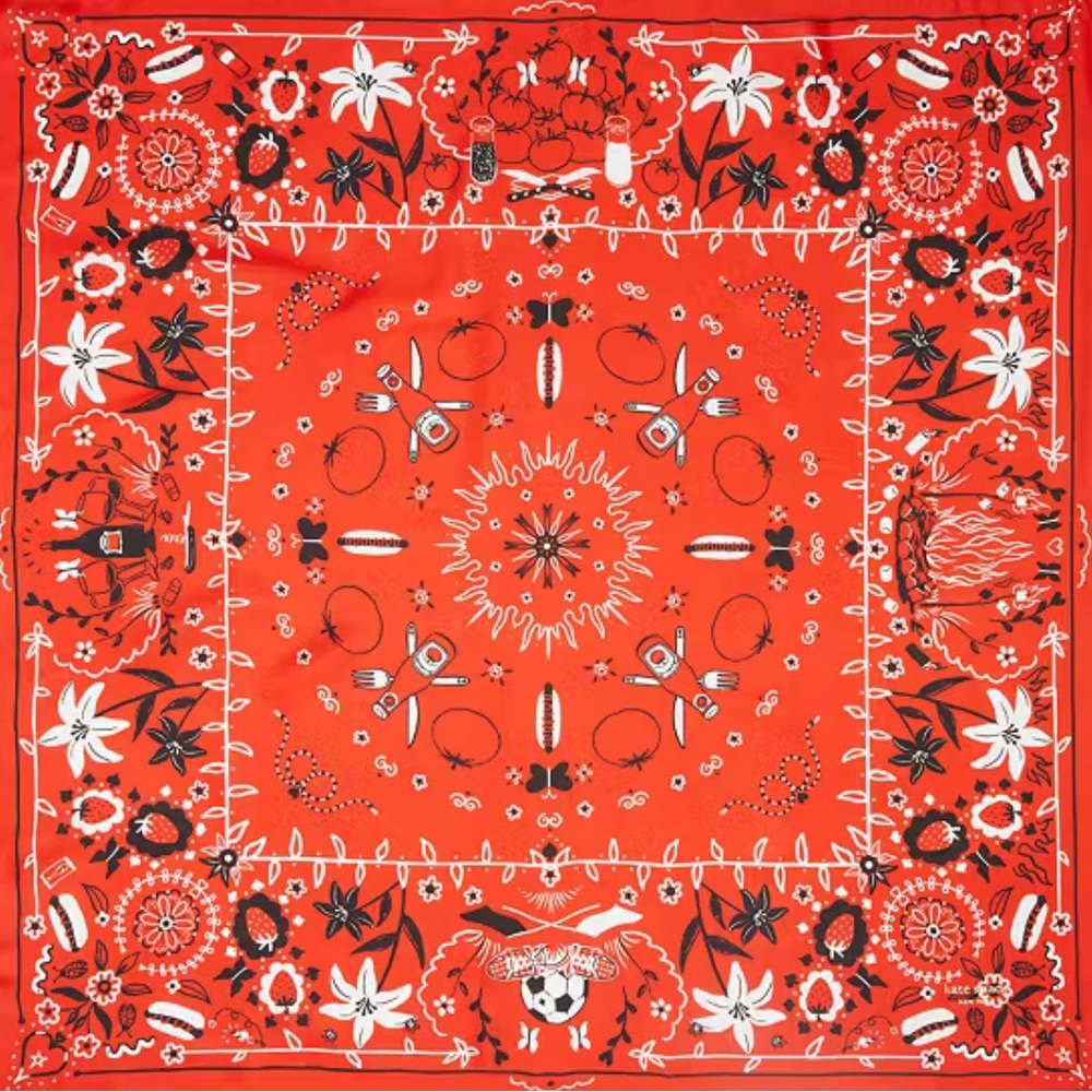 Kate Spade
Bandana Silk Scarf